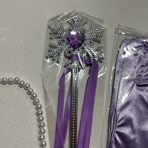 Girls princess dress up set of 5 NEW - Picture 5 of 5